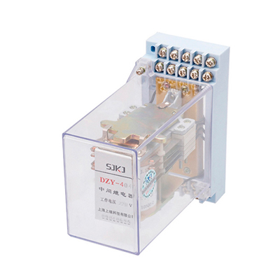 DZY(J)-401導(dǎo)軌式中間繼電器